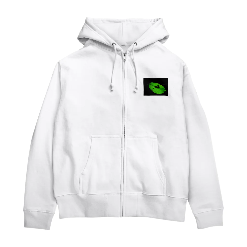 GreenTrexのセミシルエット Zip Hoodie