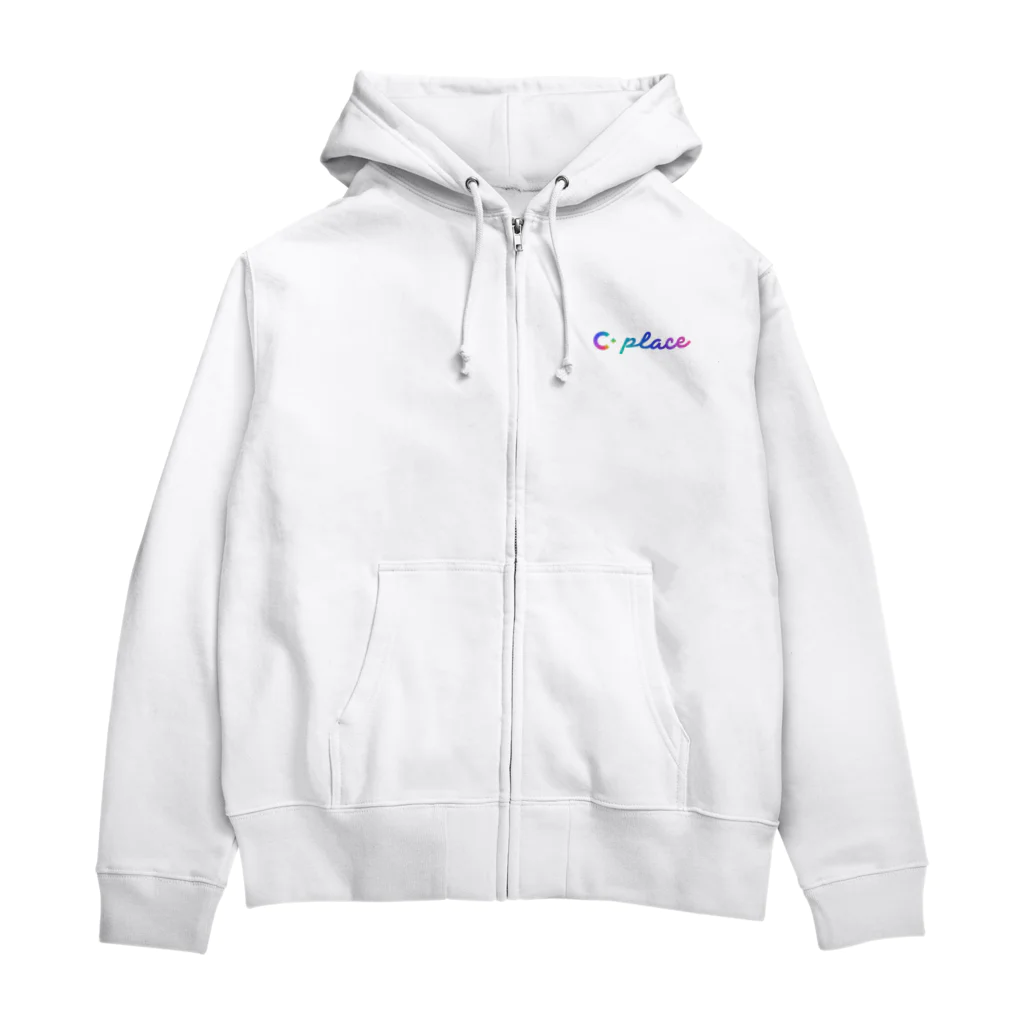 C-placeのC-place ロゴ  Zip Hoodie