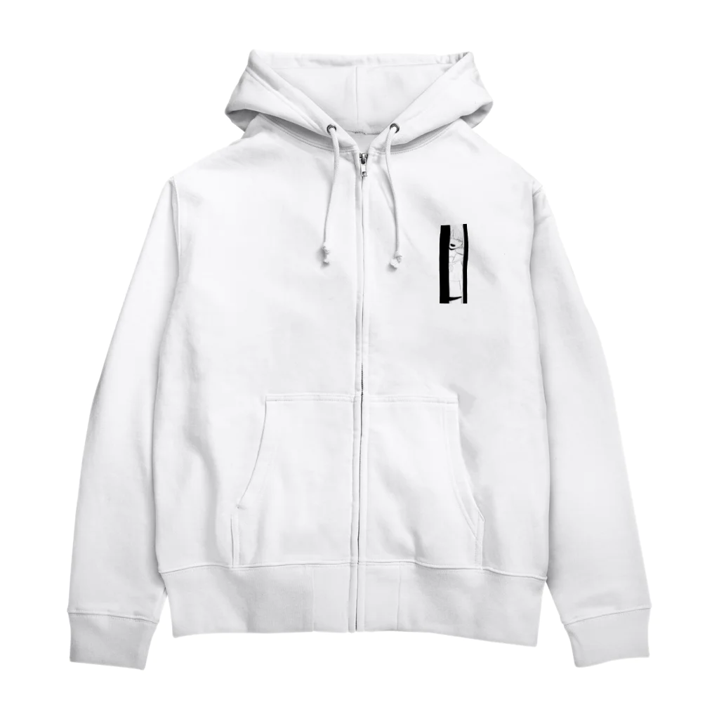 こんにちはのﾐﾃﾙﾖ Zip Hoodie