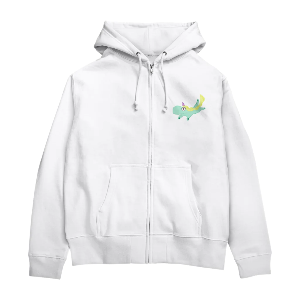 イカれポんちの無知なユニコーン Zip Hoodie