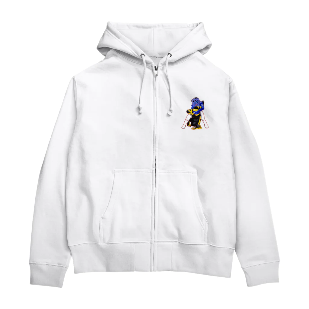 ACQUA_CUBO の-ケロレス-コンバイン Zip Hoodie