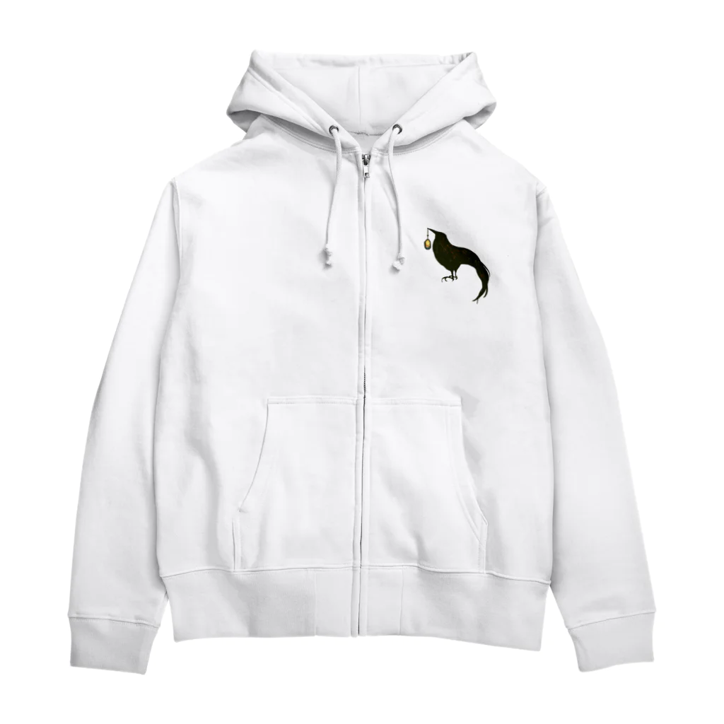 旅人の木の導きの鳥 Zip Hoodie