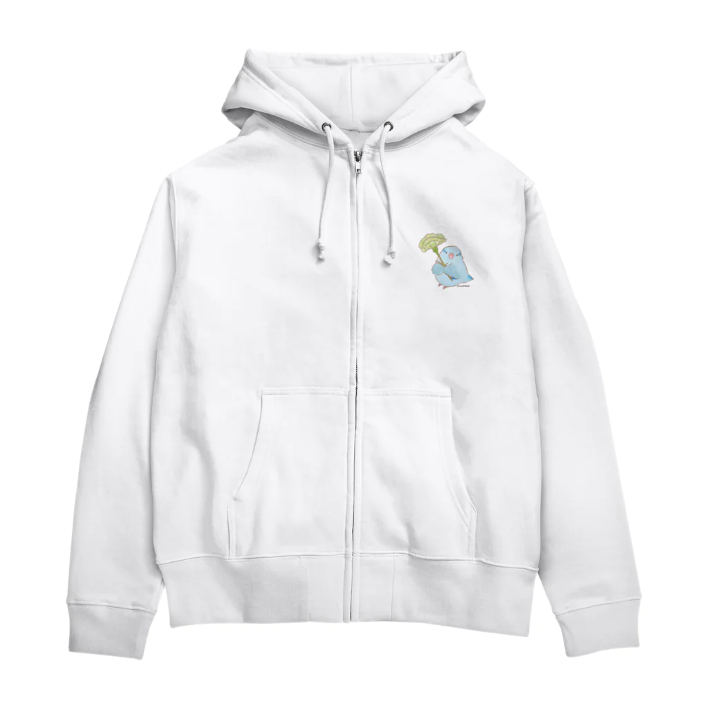 OmuPastaのカーネーションとマメルリハ Zip Hoodie