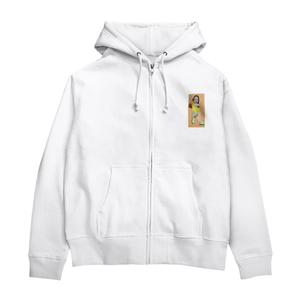 アキ　マスコットのアキ　水着バージョン Zip Hoodie