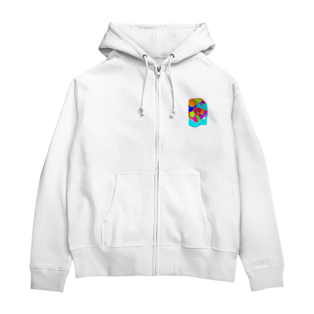 朝焼けの水に浮かぶ☆ta☆wa☆si☆ Zip Hoodie