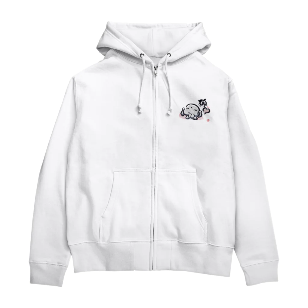 雅水亭　〜GASUI-TEI〜のおねがい地蔵 Zip Hoodie