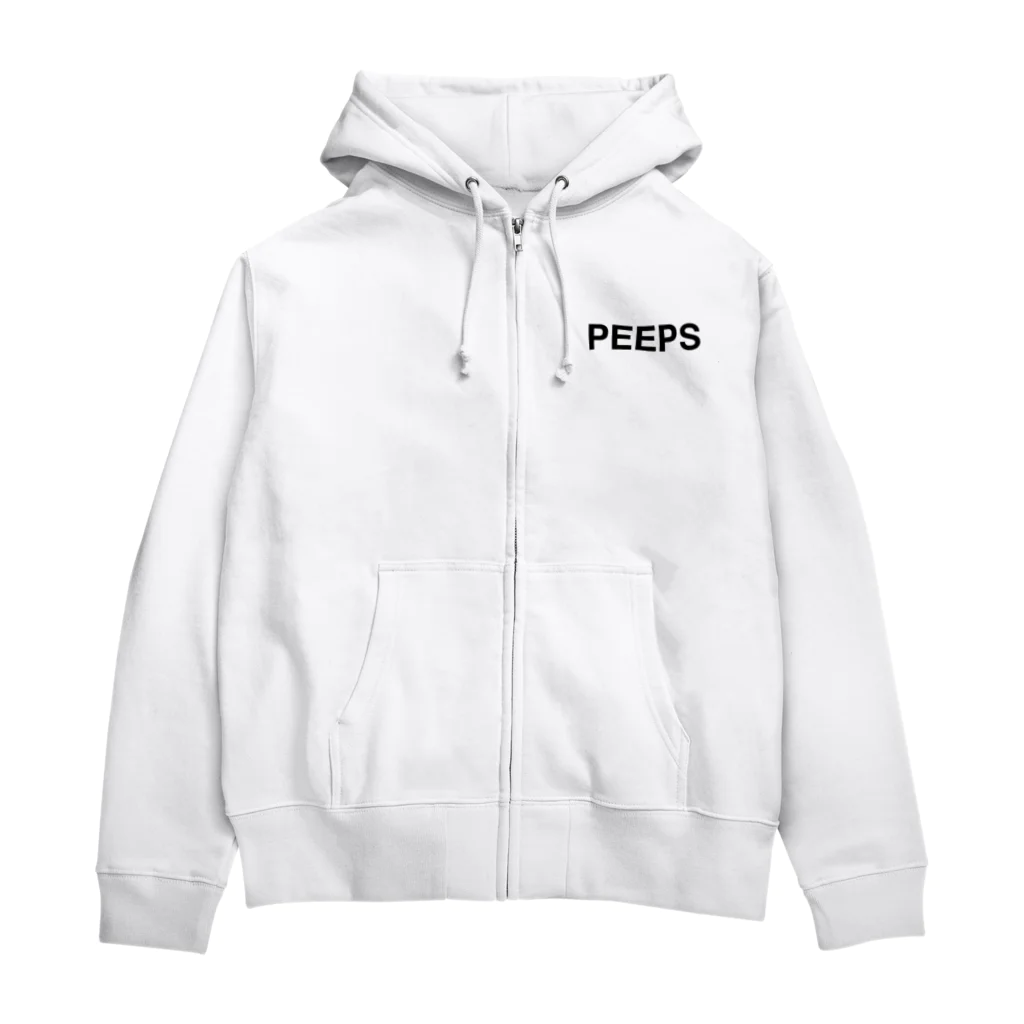 TOKYO LOGOSHOP 東京ロゴショップのPEEPS-ピープス- ジップパーカー