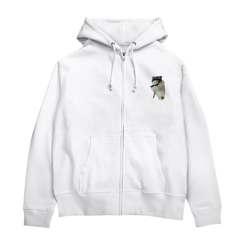 world53のひまわりギャングスタ Zip Hoodie