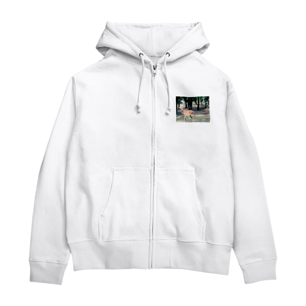 SHOP TEKASA official（SALE期間中）の奈良の鹿ちゃん🦌 Zip Hoodie