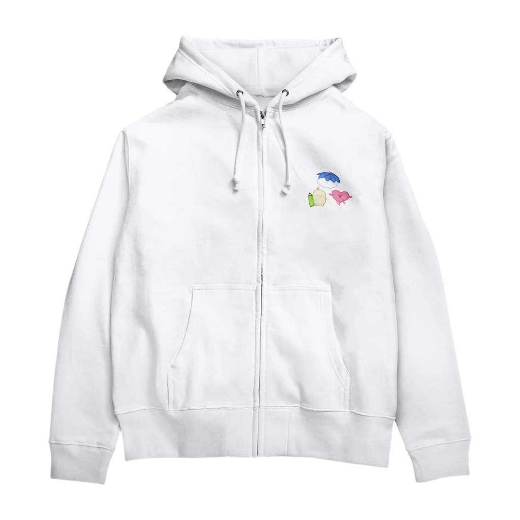 いぬころのくだらんパーカー Zip Hoodie