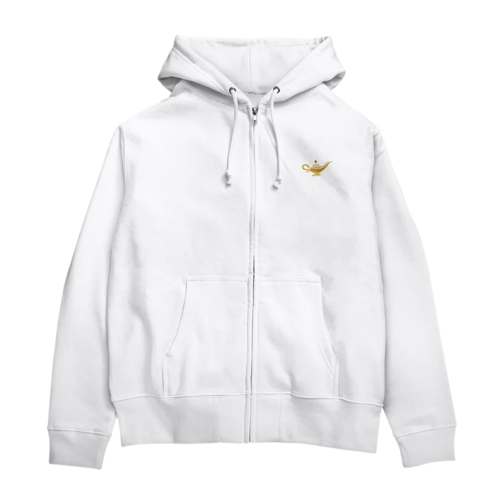 ベリーダンススクール ラピスラズリ オリジナルグッズ公式ショップのロゴB Zip Hoodie