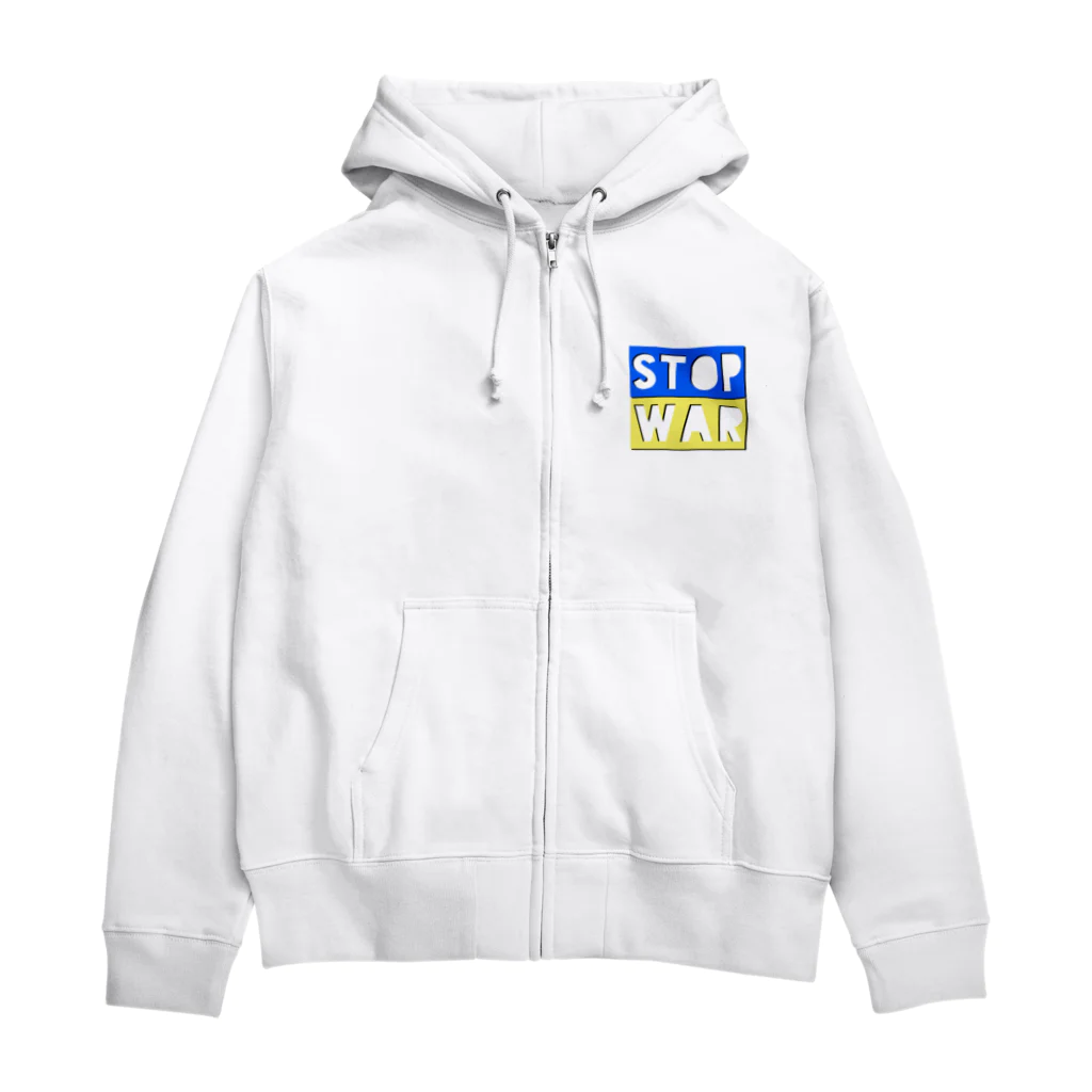 LalaHangeulのSTOP WAR  Zip Hoodie