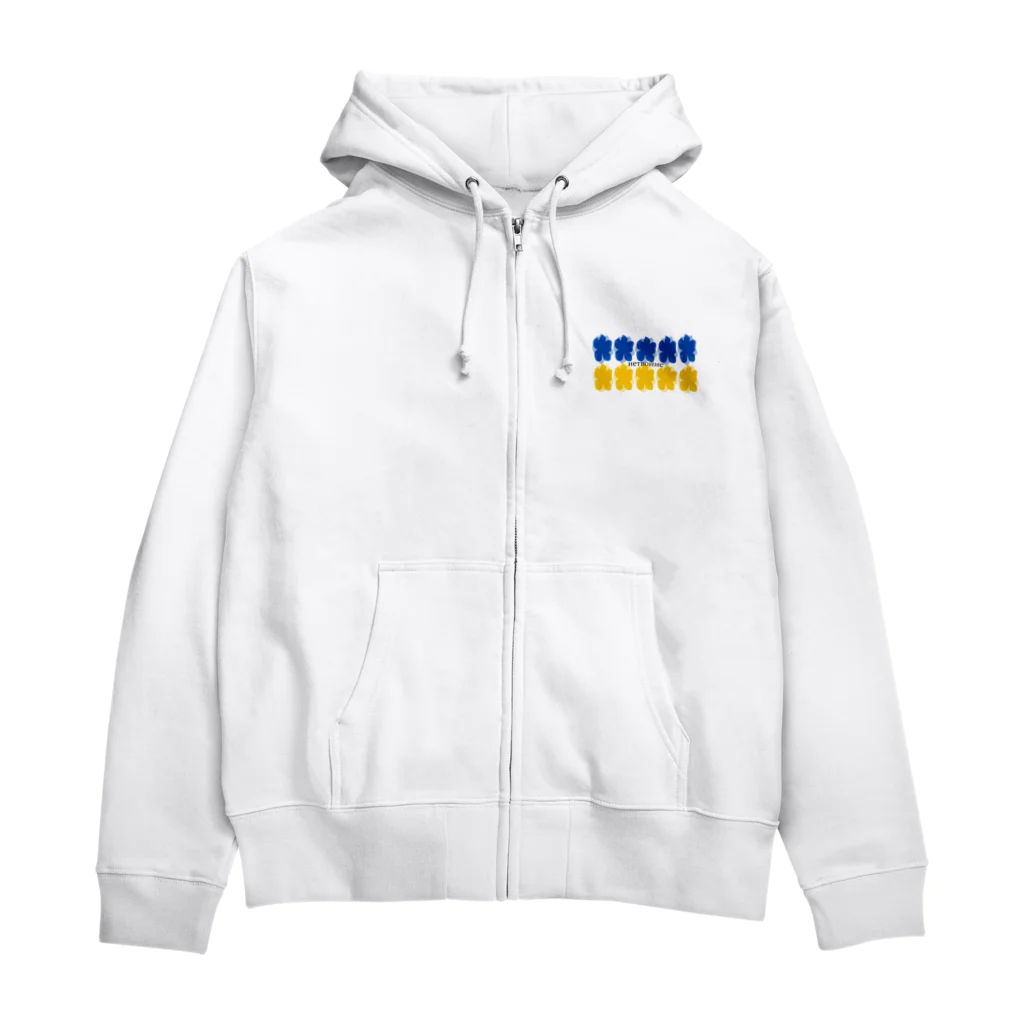 Generousのウクライナ Zip Hoodie