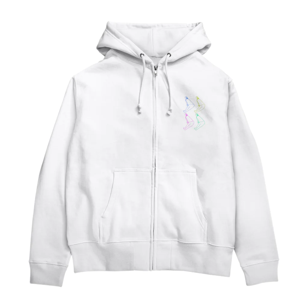 妹の、らくがきのアトリエのめやぐだなぁ（ごめんね4カラー） Zip Hoodie