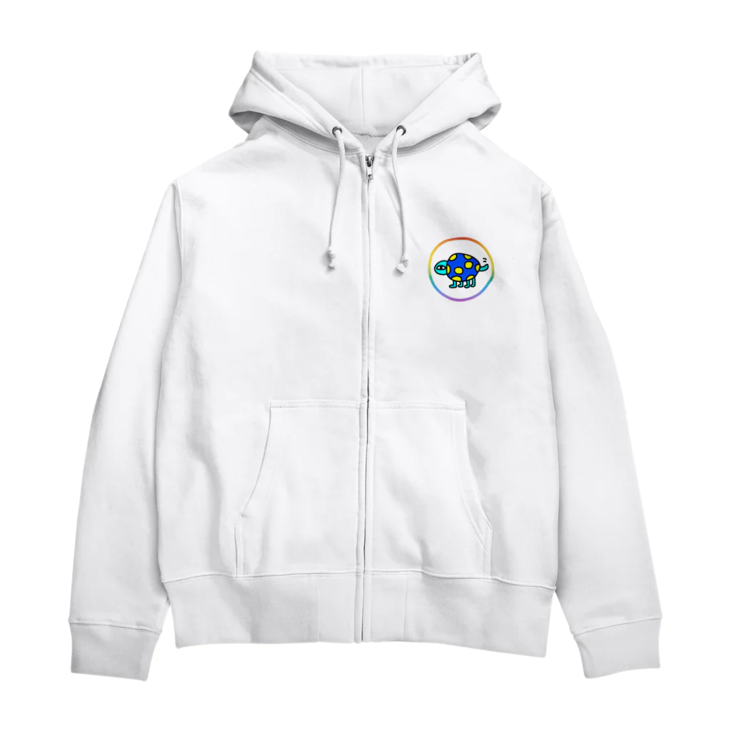 🐢かめきち🐬のかめきち Zip Hoodie