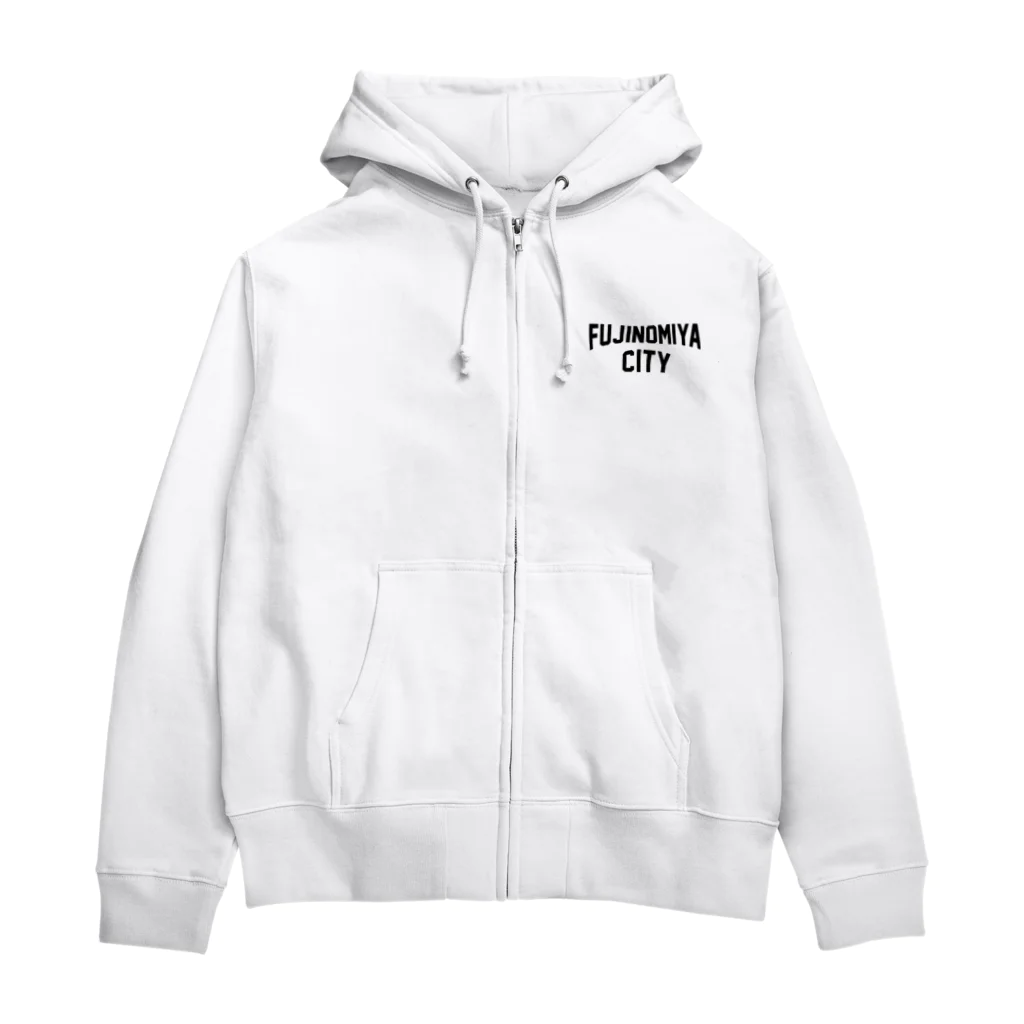 JIMOTOE Wear Local Japanの富士宮市 FUJINOMIYA CITY Zip Hoodie