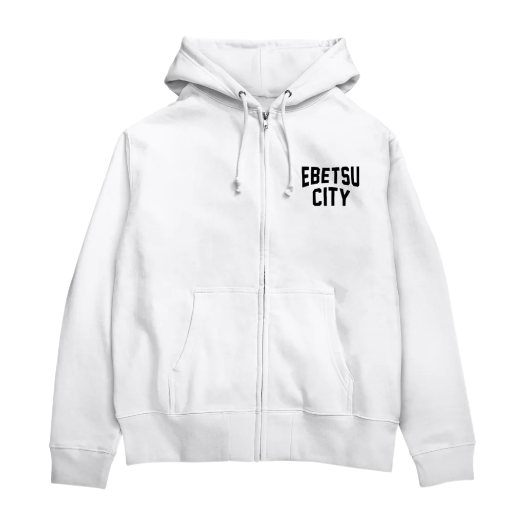 JIMOTOE Wear Local Japanの江別市 EBETSU CITY Zip Hoodie