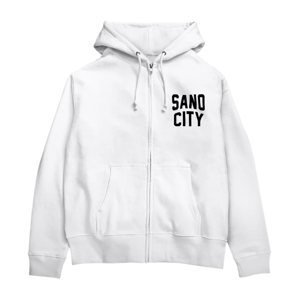 JIMOTOE Wear Local Japanの佐野市 SANO CITY Zip Hoodie