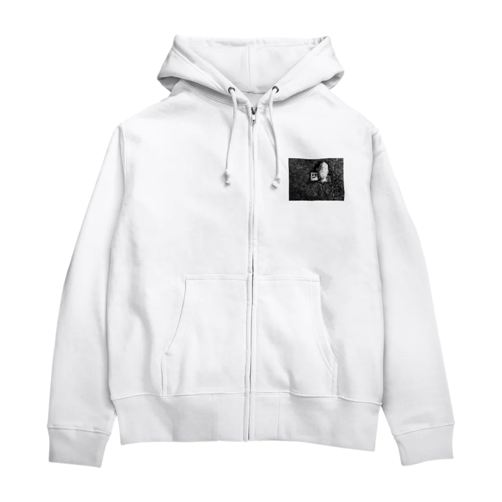 H.Oのマシュメロ路上にゲリラ出現 Zip Hoodie