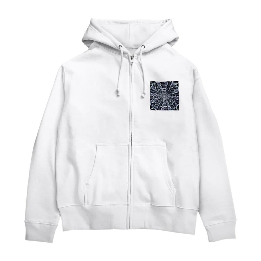 MINTのmandara-black Zip Hoodie