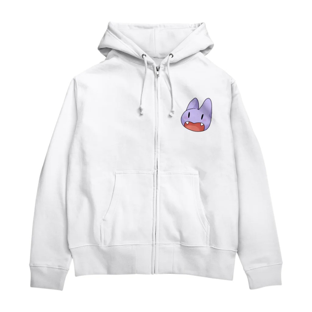 ドラゴンもどきの巣窟の一頭身ドラゴン Zip Hoodie