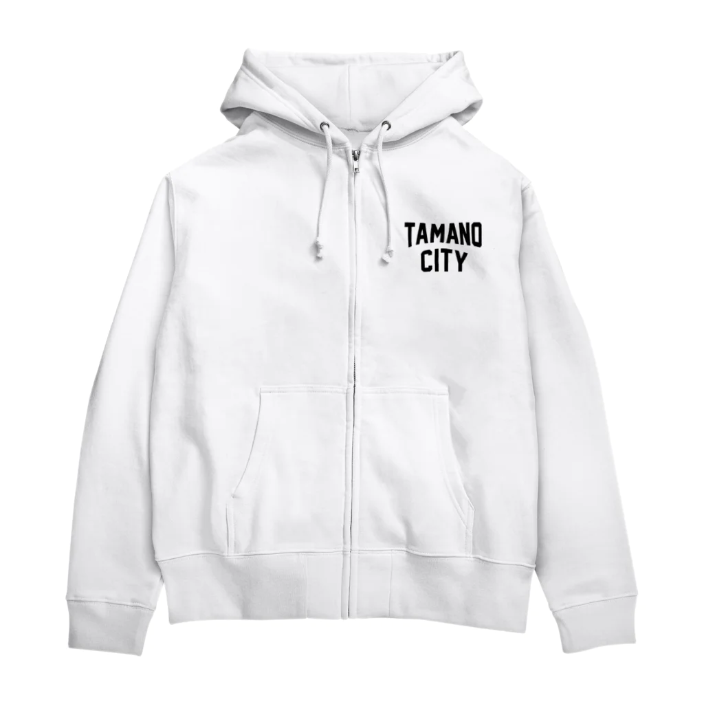 JIMOTOE Wear Local Japanの玉野市 TAMANO CITY Zip Hoodie