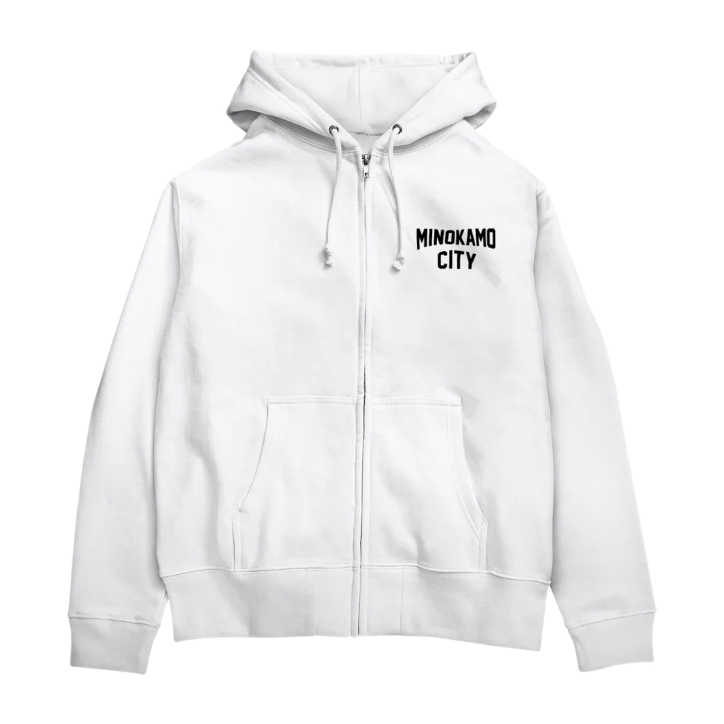 JIMOTOE Wear Local Japanの美濃加茂市 MINOKAMO CITY Zip Hoodie