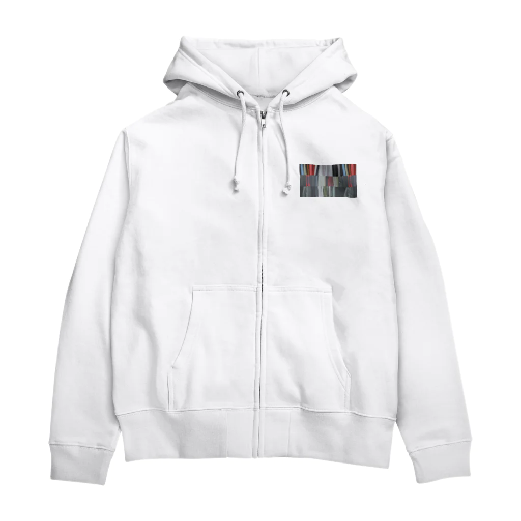 ohakoyaのHAGIRE Zip Hoodie