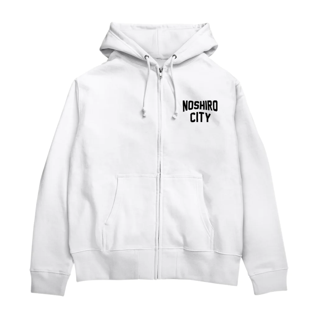 JIMOTOE Wear Local Japanの能代市 NOSHIRO CITY Zip Hoodie
