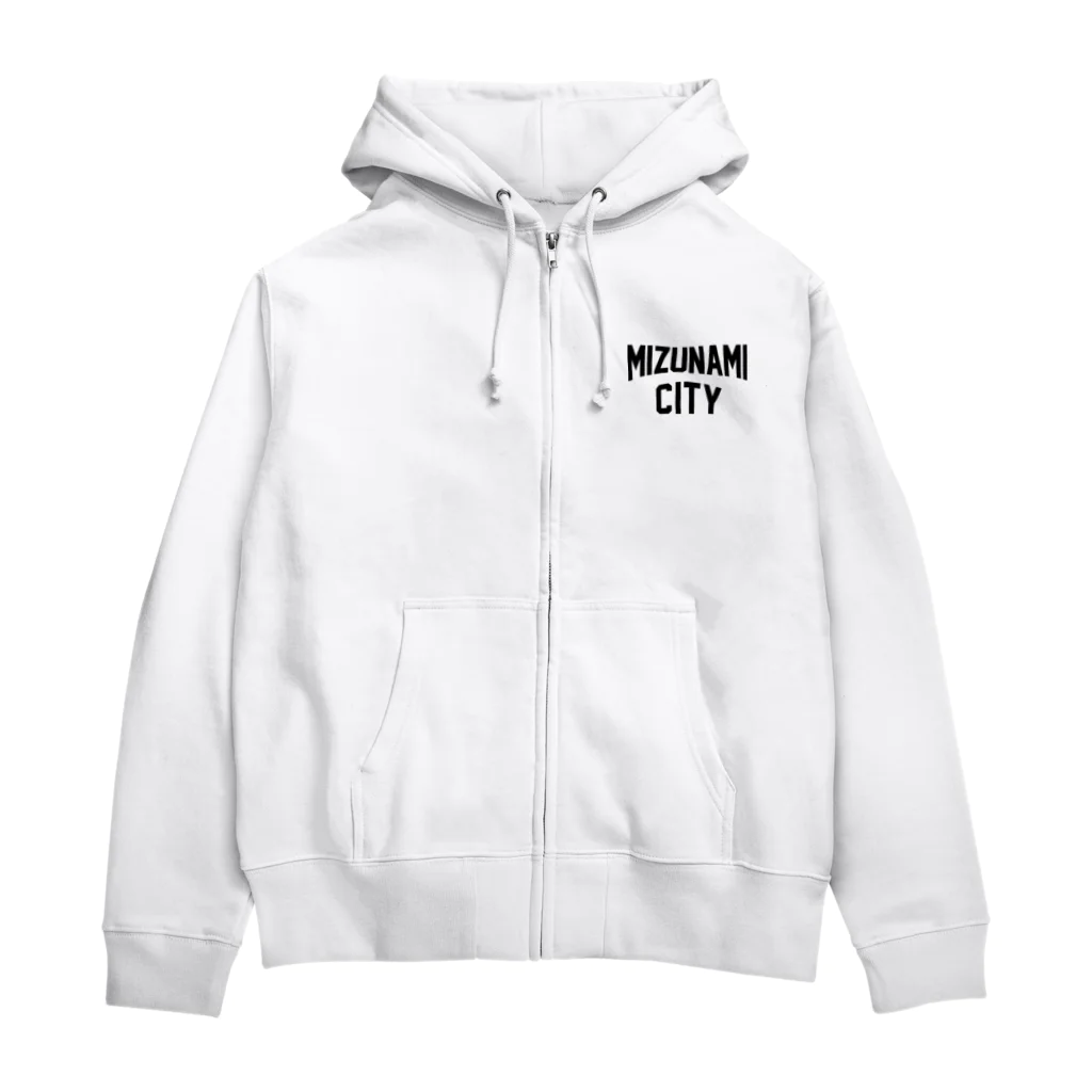JIMOTOE Wear Local Japanの瑞浪市 MIZUNAMI CITY Zip Hoodie
