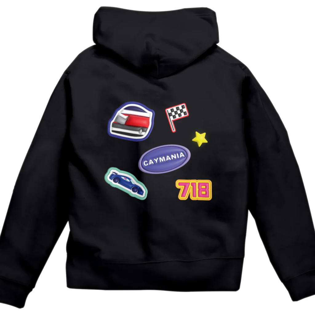 ケイマニアショップのマルチステッカー Zip Hoodie