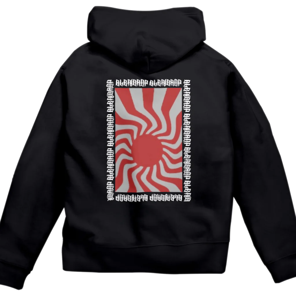 Blendropの大日本帝国 Zip Hoodie