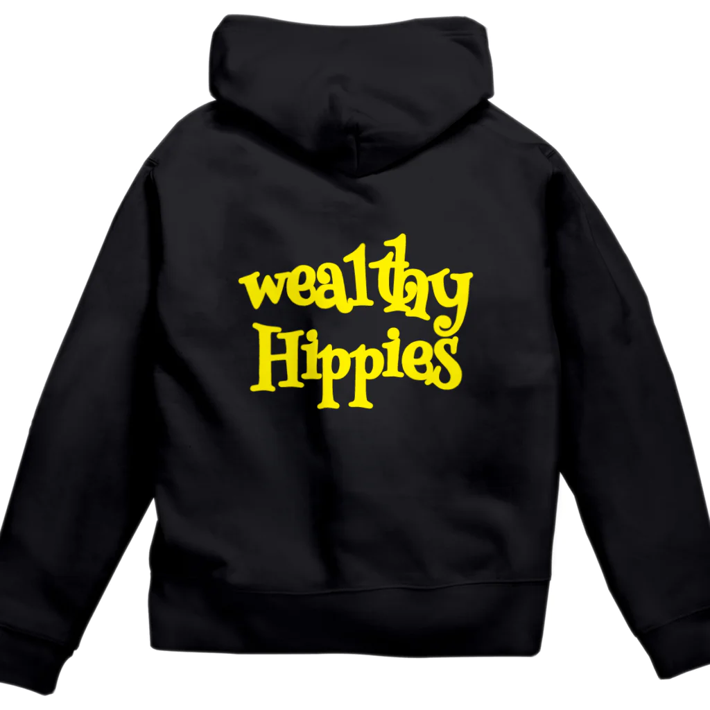 Wealthy Hippiesの2021 Yellow Collection Zip Hoodie