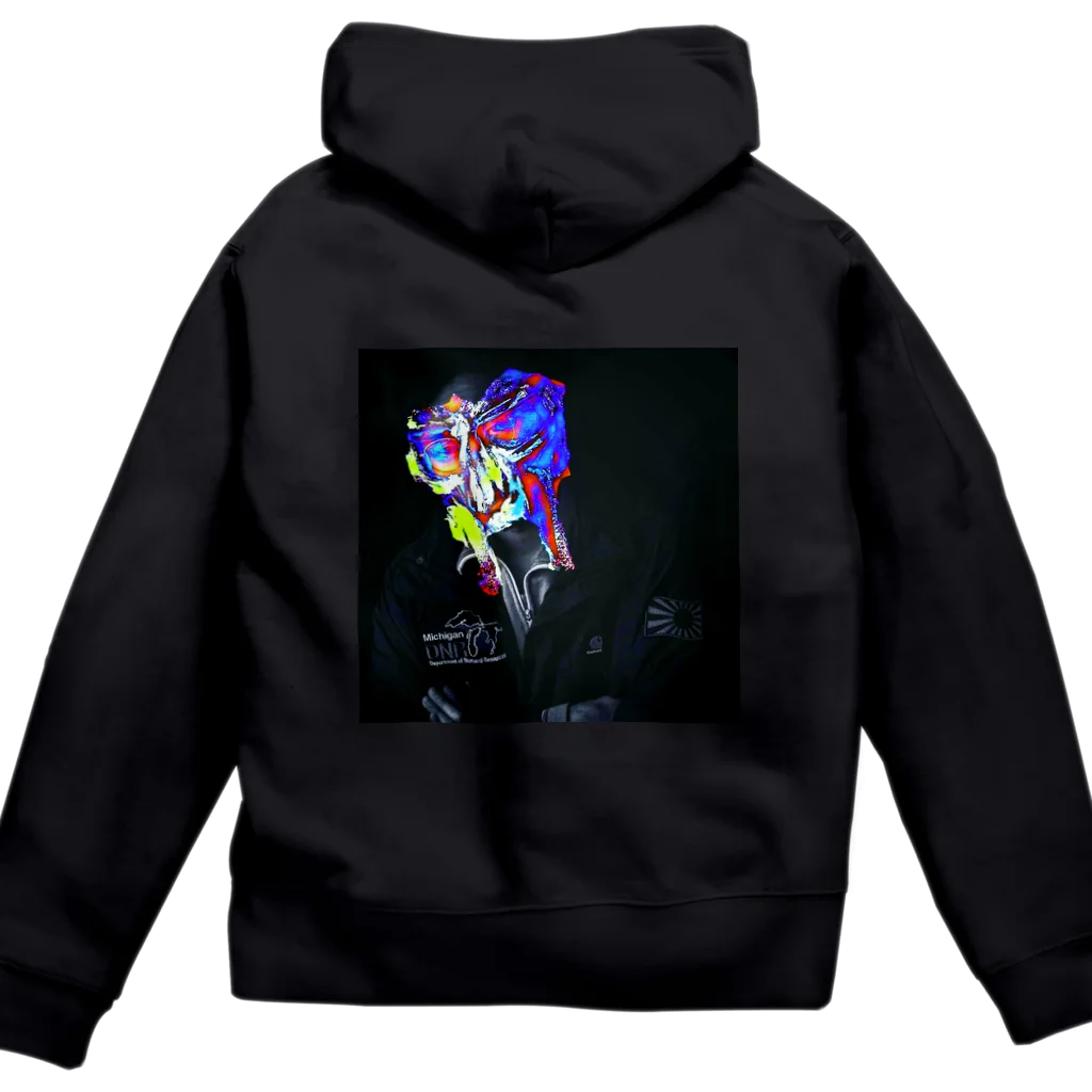 ボマーのテッカメン君 Zip Hoodie