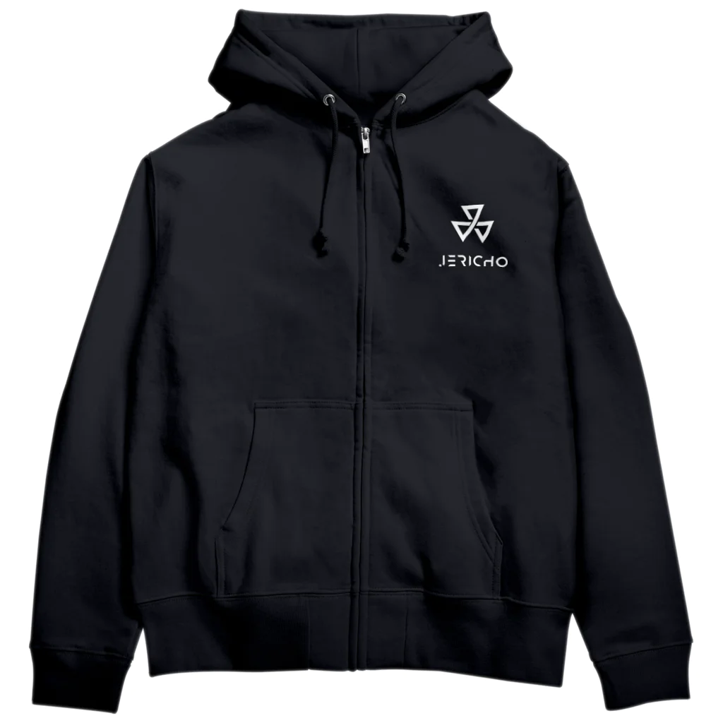 品川家ゲーム実況チャンネルのジェリコマーク（白プリ） Zip Hoodie