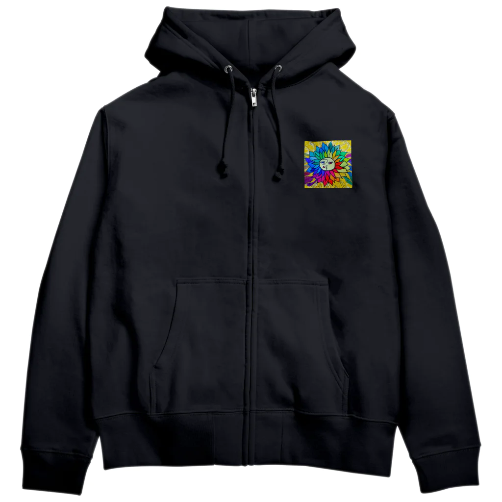 S.BAN☆わーるどの月と太陽神 Zip Hoodie