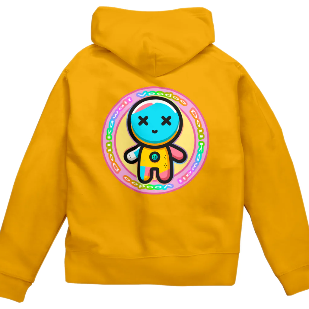 Ａ’ｚｗｏｒｋＳのかわいいブードゥー人形 Zip Hoodie