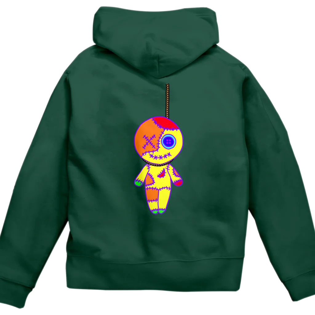 Ａ’ｚｗｏｒｋＳのHANGING VOODOO DOLL VIVID Zip Hoodie