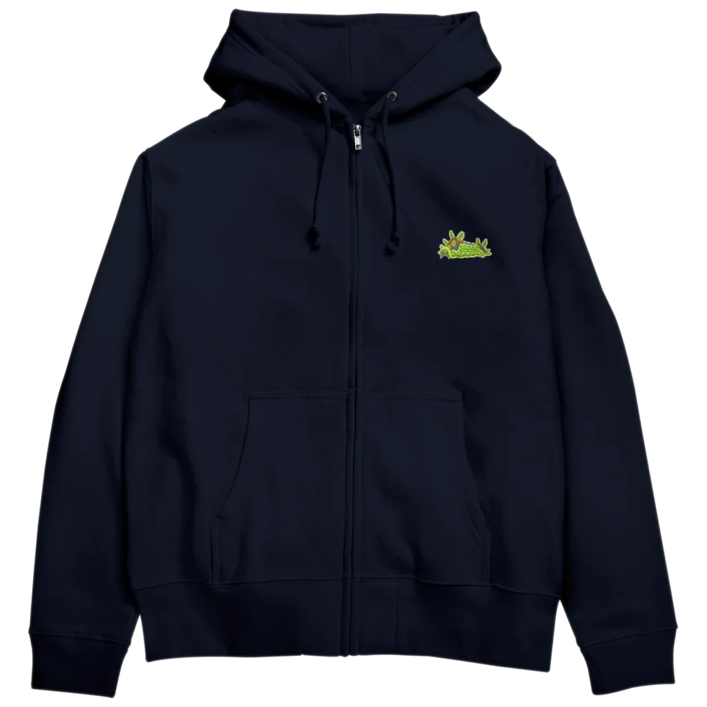 コボ工房のイラガ Zip Hoodie