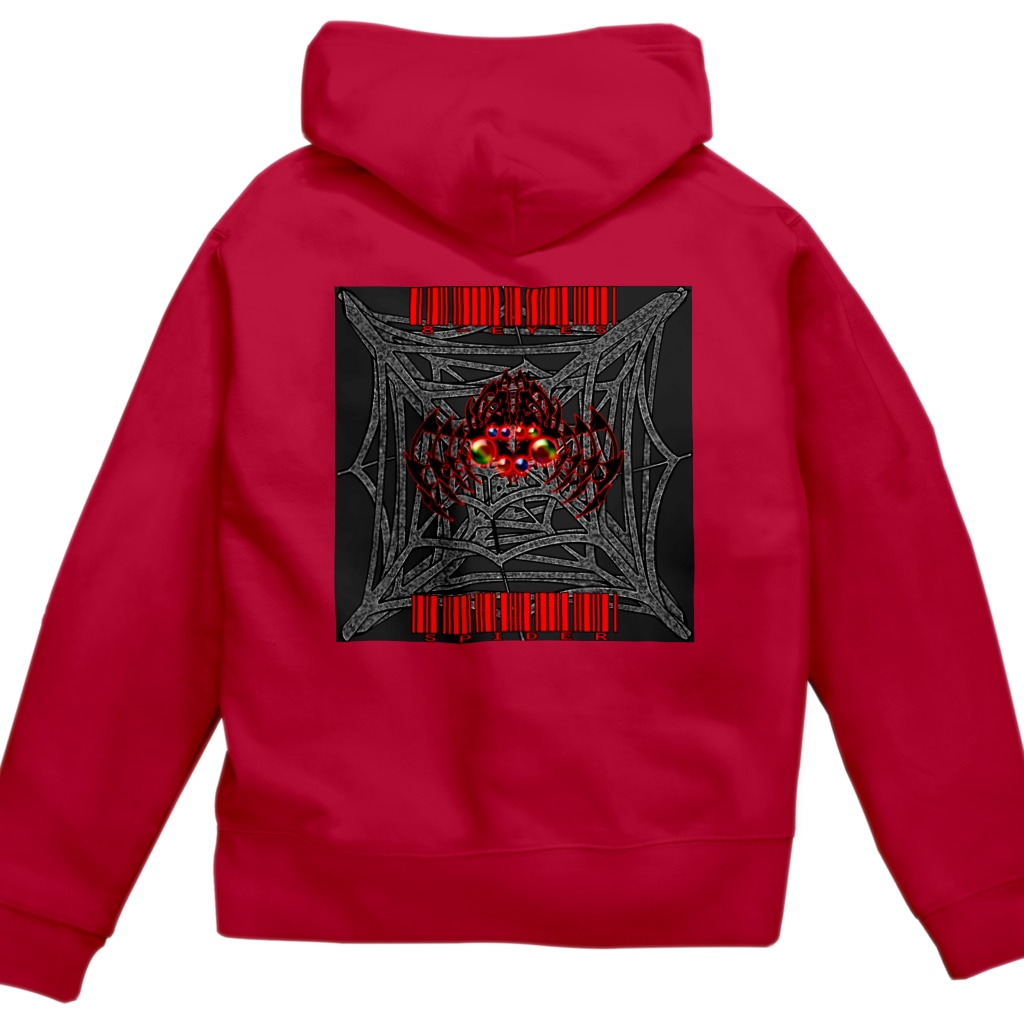 Ａ’ｚｗｏｒｋＳの8-EYES SPIDER Zip Hoodie