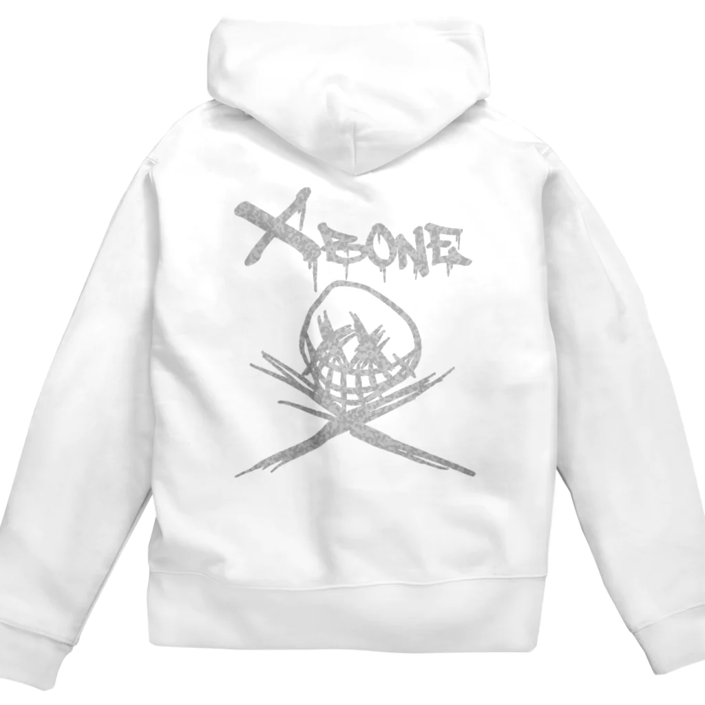 Ａ’ｚｗｏｒｋＳのRAKUGAKIXBONE WHTCAM Zip Hoodie