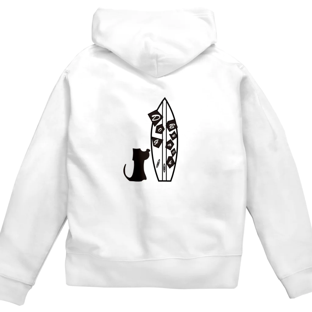 華月のDog beach Zip Hoodie