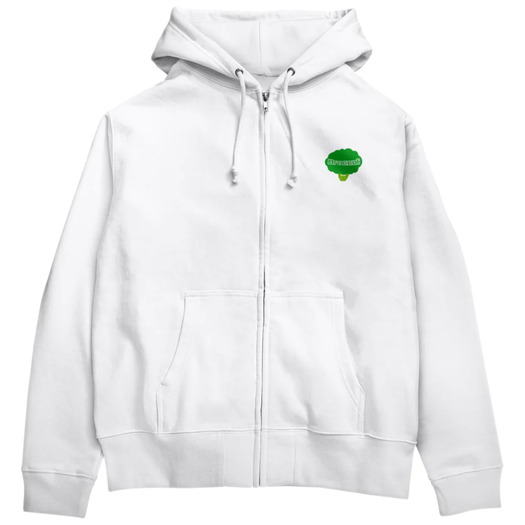 ブロッコリーのブロッコリー Zip Hoodie