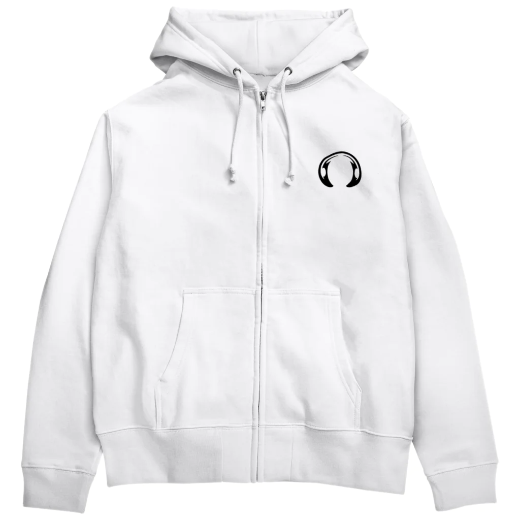 ｍｏｕｓｕｇｕのmousugu ロゴパーカー　 Zip Hoodie