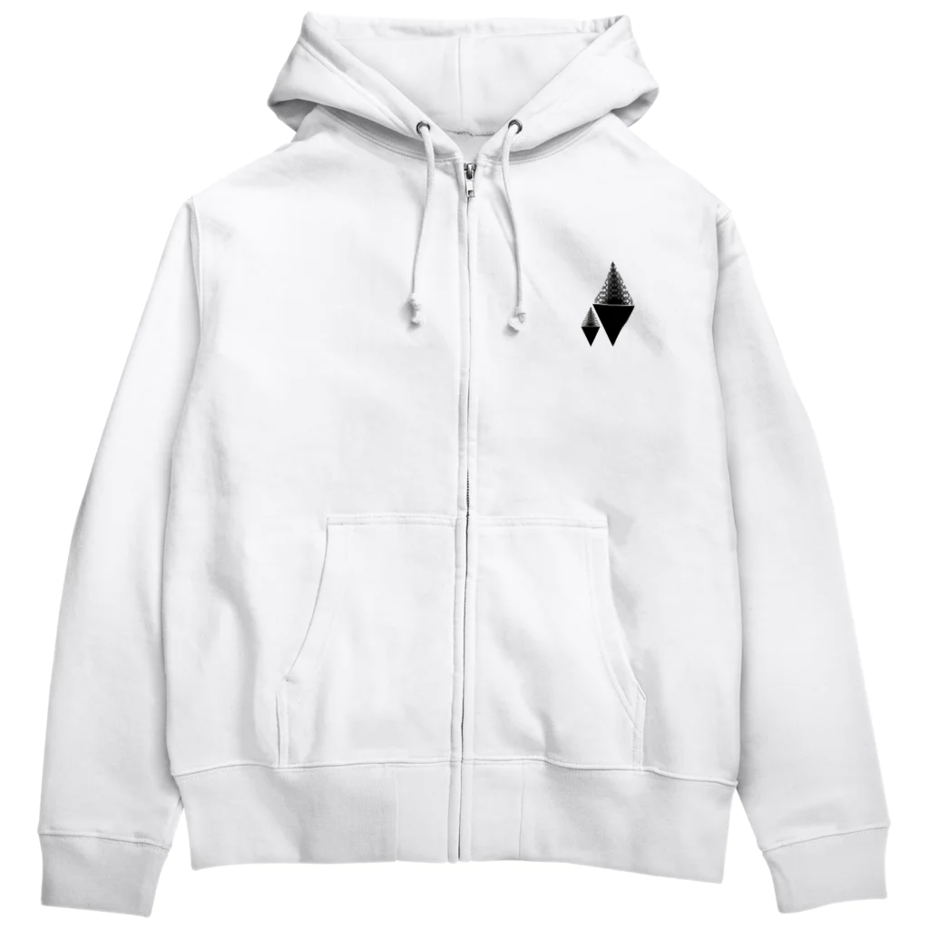 RMk→D (アールエムケード)の吉原柄　β Zip Hoodie