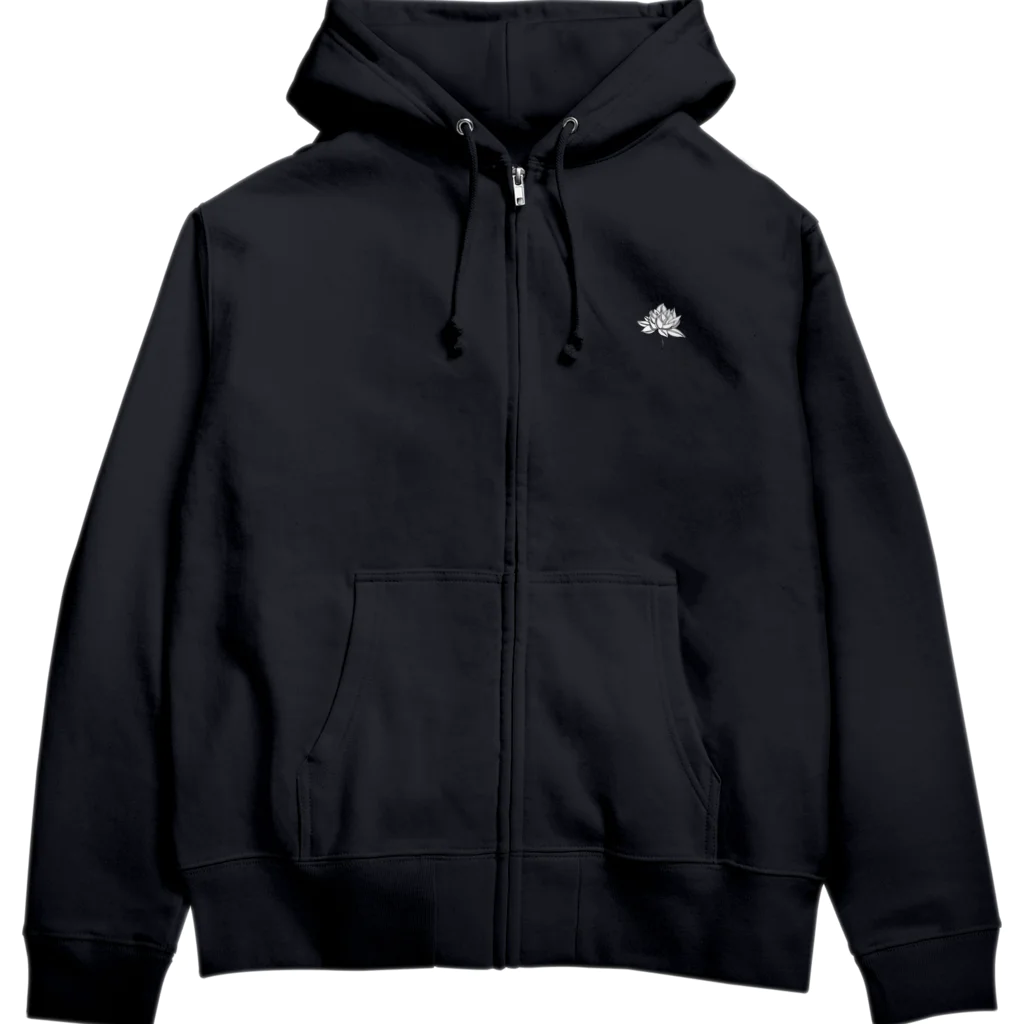 BOLTLESS_CORPc58i.の蓮の華 Zip Hoodie