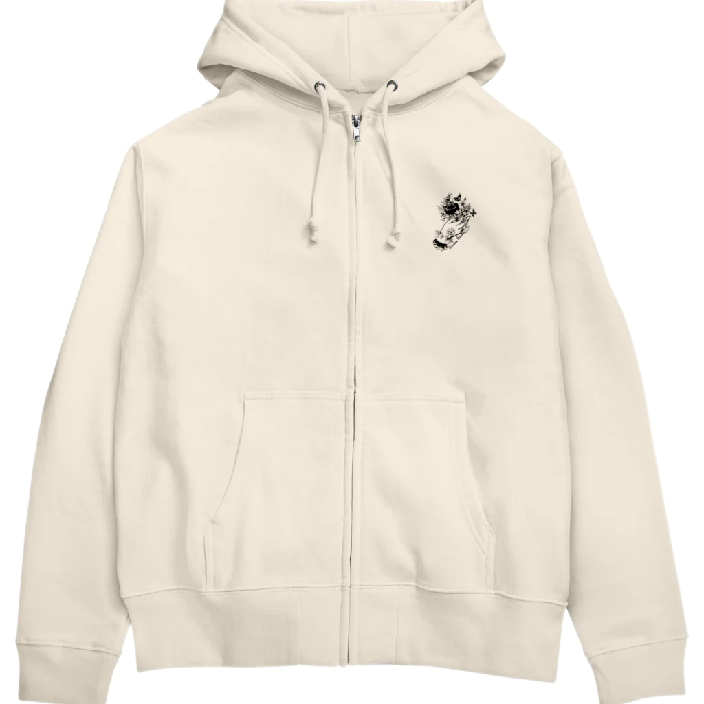 Sesame StoneのSesameStone foodie Zip Hoodie