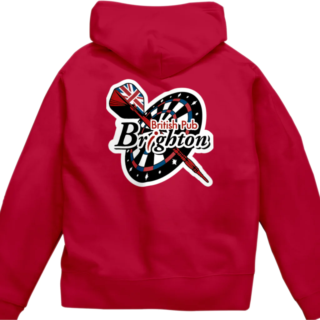 BritishPubBrightonのブライトングッズ Zip Hoodie