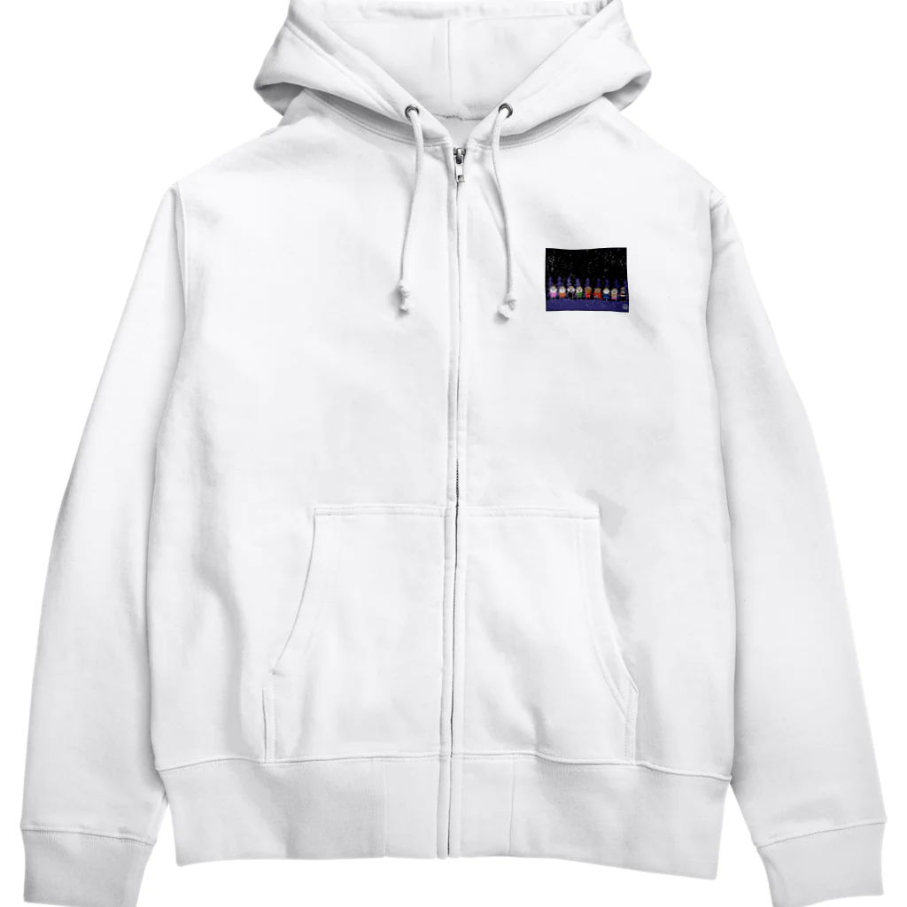 長与 千種 Chigusa Nagayoのマーベルドッグス笠地蔵 Zip Hoodie