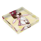 ゆいの限界ちゃん Acrylic Block :placed flat